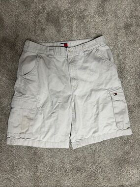 Vintage Tommy Hilfiger Baggy Cargo Shorts Y2K